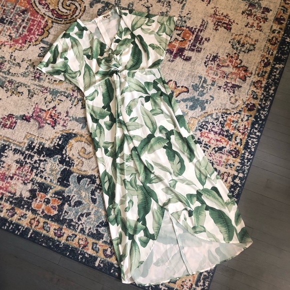 Show Me Your MuMu Dresses & Skirts - Show Me Your MuMu Faux Wrap High Low Dress